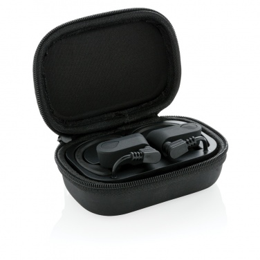 Logo trade business gift photo of: TWS sport earbuds in charging case